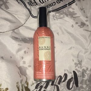 bath&body works sunny coconut home spray